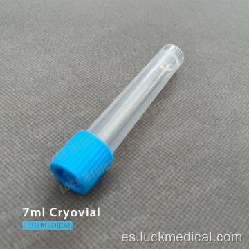 Tubo de plástico criogénico de 7 ml FDA